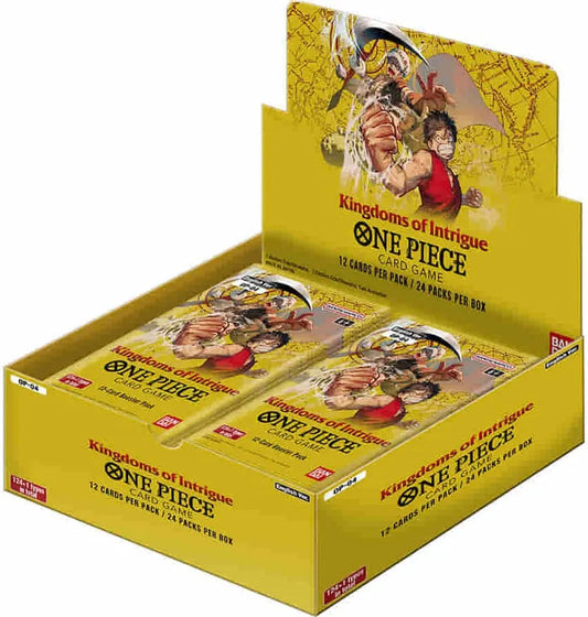 **Pre-Order** One Piece Kingdoms of Intrigue Booster Box - Kingdoms of Intrigue (OP04)