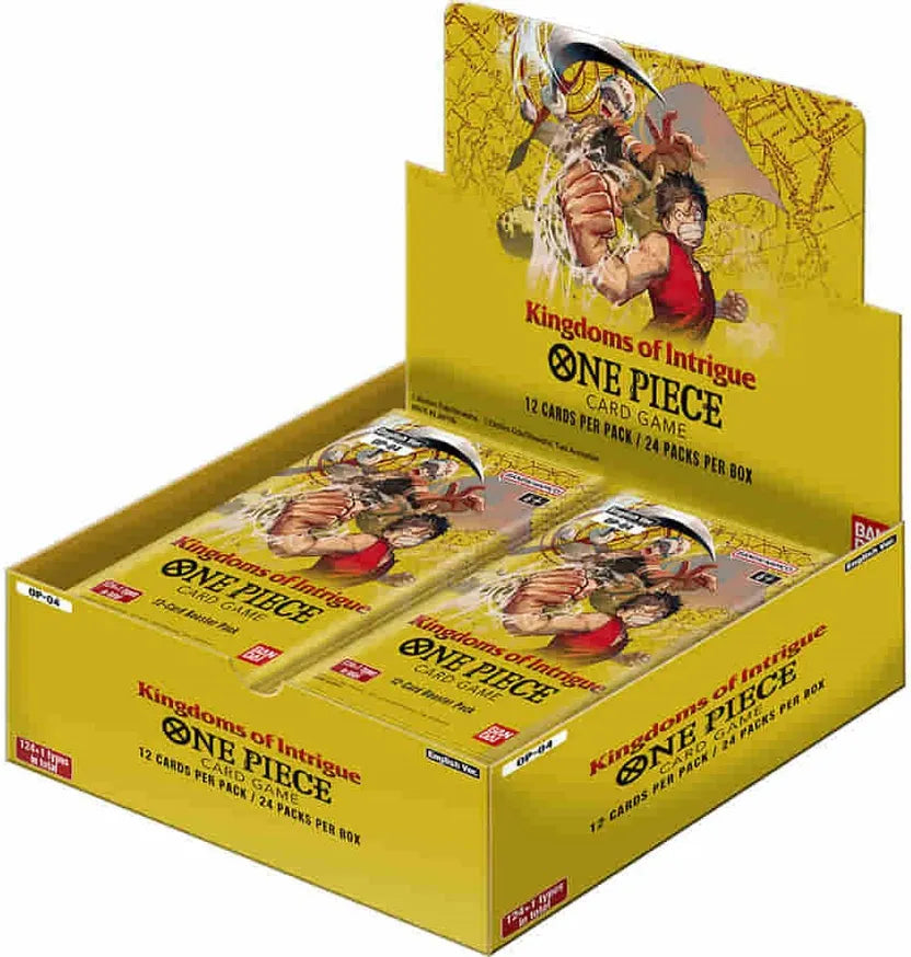 **Pre-Order** One Piece Kingdoms of Intrigue Booster Box - Kingdoms of Intrigue (OP04)